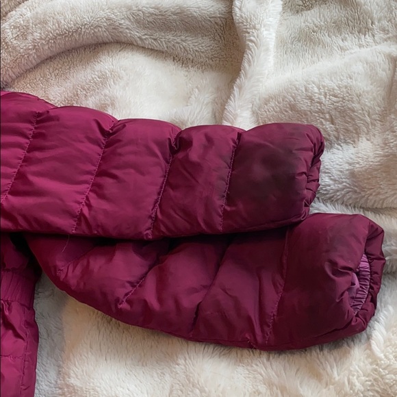 Girl’s North Face Roxbury Pink Gotham Down Jacket - Picture 11 of 11